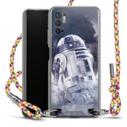 New Carry Case Transparent Stoff colourful/silber