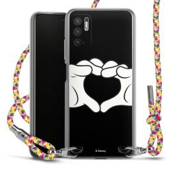 New Carry Case Transparent Stoff colourful/silber