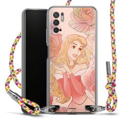 New Carry Case Transparent Stoff colourful/silber