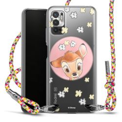 New Carry Case Transparent Stoff colourful/silber