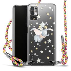 New Carry Case Transparent Stoff colourful/silber