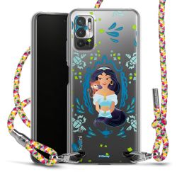 New Carry Case Transparent Stoff colourful/silber