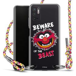 New Carry Case Transparent Stoff colourful/silber