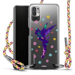 New Carry Case Transparent Stoff colourful/silber