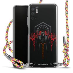 New Carry Case Transparent Stoff colourful/silber