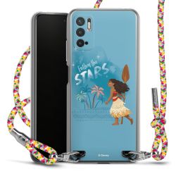 New Carry Case Transparent Stoff colourful/silber