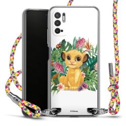 New Carry Case Transparent Stoff colourful/silber