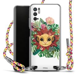 New Carry Case Transparent Stoff colourful/silber