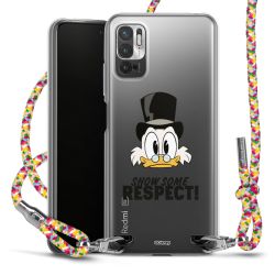 New Carry Case Transparent Stoff colourful/silber