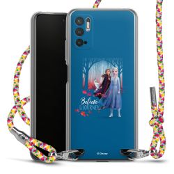 New Carry Case Transparent Stoff colourful/silber