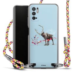 New Carry Case Transparent Stoff colourful/silber