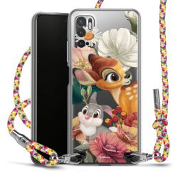 New Carry Case Transparent Stoff colourful/silber