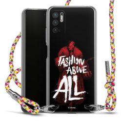 New Carry Case Transparent Stoff colourful/silber