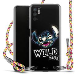 New Carry Case Transparent Stoff colourful/silber