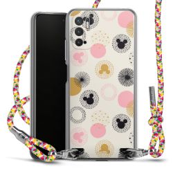 New Carry Case Transparent Stoff colourful/silber