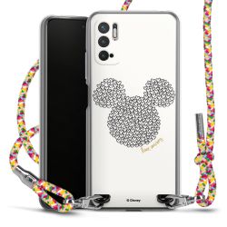 New Carry Case Transparent Stoff colourful/silber