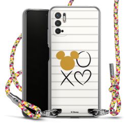 New Carry Case Transparent Stoff colourful/silber