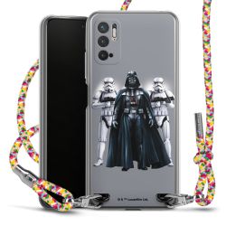 New Carry Case Transparent Stoff colourful/silber