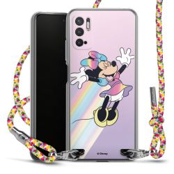 New Carry Case Transparent Stoff colourful/silber