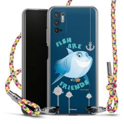 New Carry Case Transparent Stoff colourful/silber