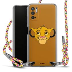 New Carry Case Transparent Stoff colourful/silber