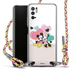 New Carry Case Transparent Stoff colourful/silber