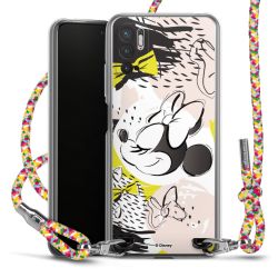 New Carry Case Transparent Stoff colourful/silber