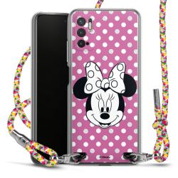 New Carry Case Transparent Stoff colourful/silber