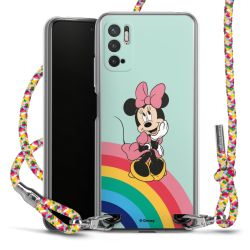 New Carry Case Transparent Stoff colourful/silber