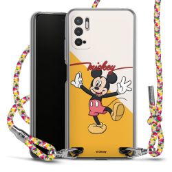 New Carry Case Transparent Stoff colourful/silber