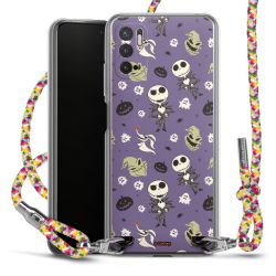 New Carry Case Transparent Stoff colourful/silber