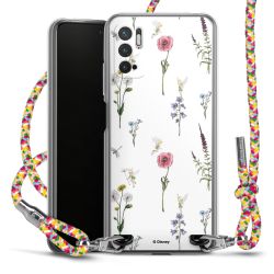 New Carry Case Transparent Stoff colourful/silber