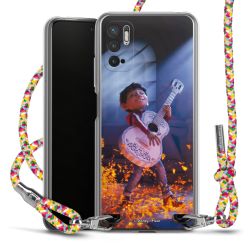 New Carry Case Transparent Stoff colourful/silber