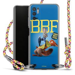 New Carry Case Transparent Stoff colourful/silber