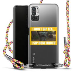 New Carry Case Transparent Stoff colourful/silber