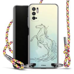 New Carry Case Transparent Stoff colourful/silber