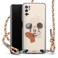 New Carry Case Transparent Stoff colourful/silber