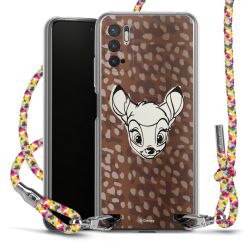 New Carry Case Transparent Stoff colourful/silber