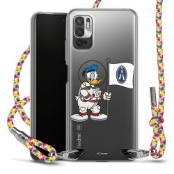 New Carry Case Transparent Stoff colourful/silber