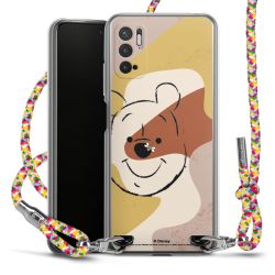 New Carry Case Transparent Stoff colourful/silber