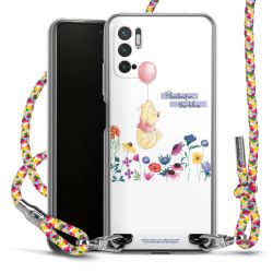 New Carry Case Transparent Stoff colourful/silber