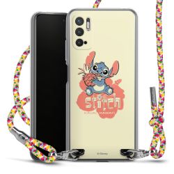 New Carry Case Transparent Stoff colourful/silber