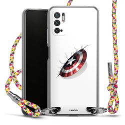 New Carry Case Transparent Stoff colourful/silber