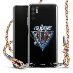 New Carry Case Transparent Stoff colourful/silber