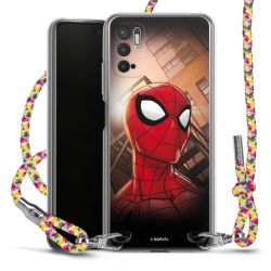 New Carry Case Transparent Stoff colourful/silber