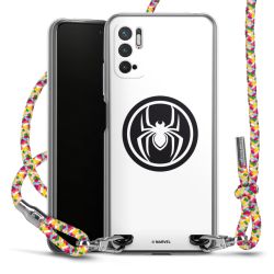 New Carry Case Transparent Stoff colourful/silber