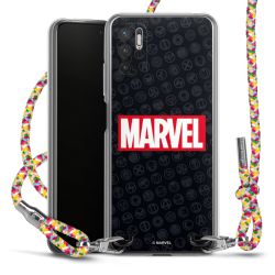 New Carry Case Transparent Stoff colourful/silber