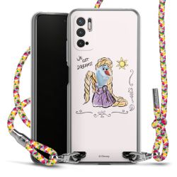 New Carry Case Transparent Stoff colourful/silber