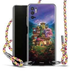 New Carry Case Transparent Stoff colourful/silber