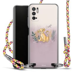 New Carry Case Transparent Stoff colourful/silber